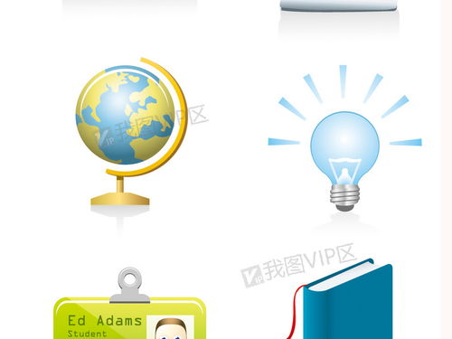 卡通文化、學習用品、獎杯矢量素材及機械設備圖片資源大全 - EPS格式下載